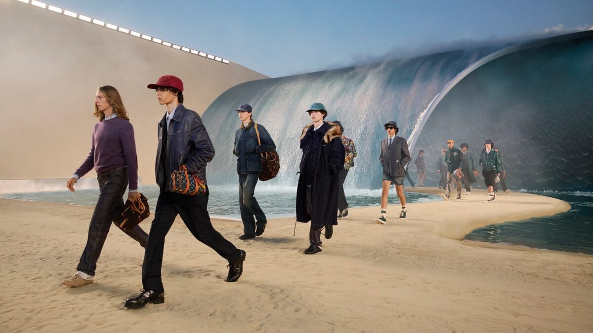 Louis Vuitton Men’s Spring Summer 2027 Show by Pharrell Williams Brings Surf Culture to Paris Fashion Week