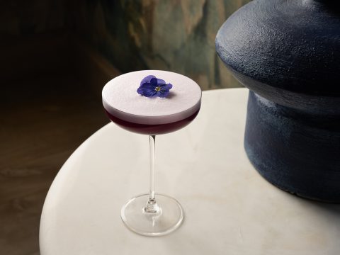 This Purple Gin Cocktail May Be The Prettiest Drink In New York Right Now