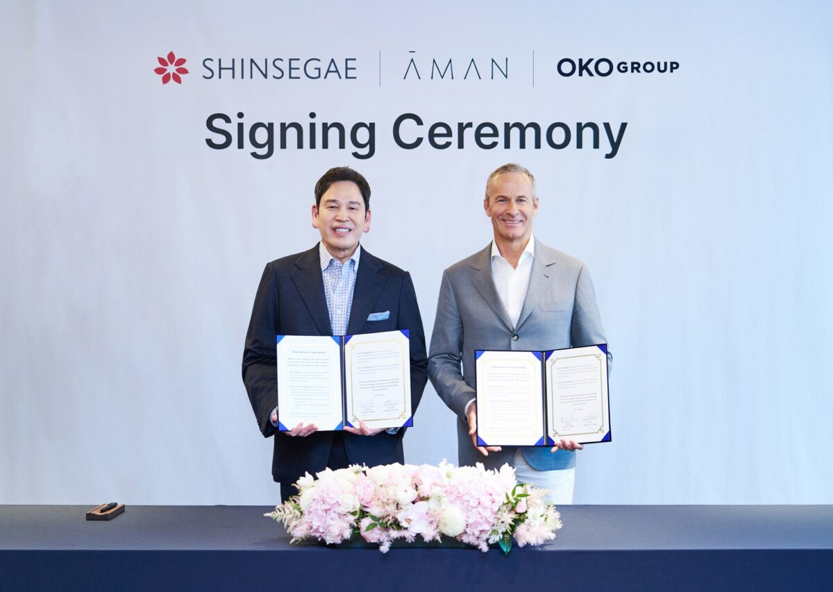 Shinsegae and OKO Partner on $500 Million Expansion for Aman Group