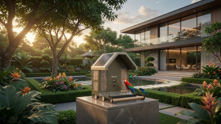 Elevating Luxury Homes with Smart Nature Integration: The Art of AI-Powered Bird Watching
