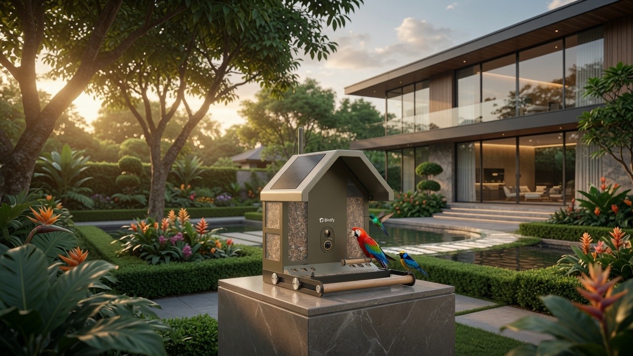 Elevating Luxury Homes with Smart Nature Integration: The Art of AI-Powered Bird Watching
