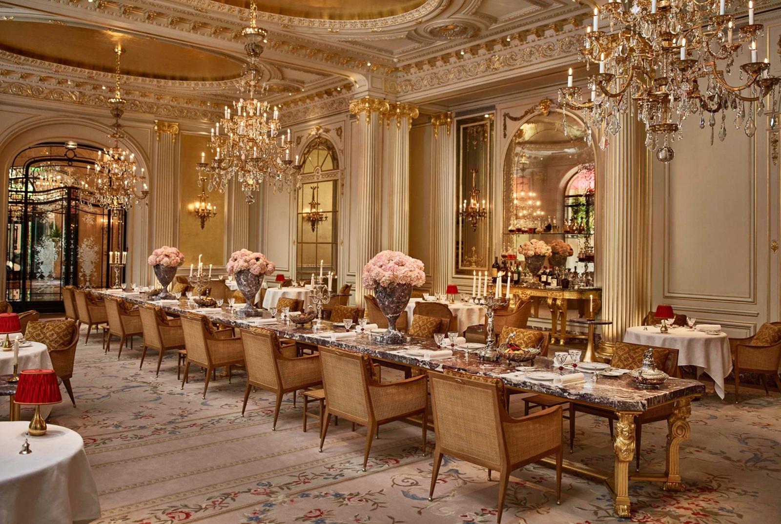 Jean Imbert au Plaza Athenee dining room overview - A Stay at Hôtel Plaza Athénée: Why Paris’ Fashion Icon Still Defines Luxury