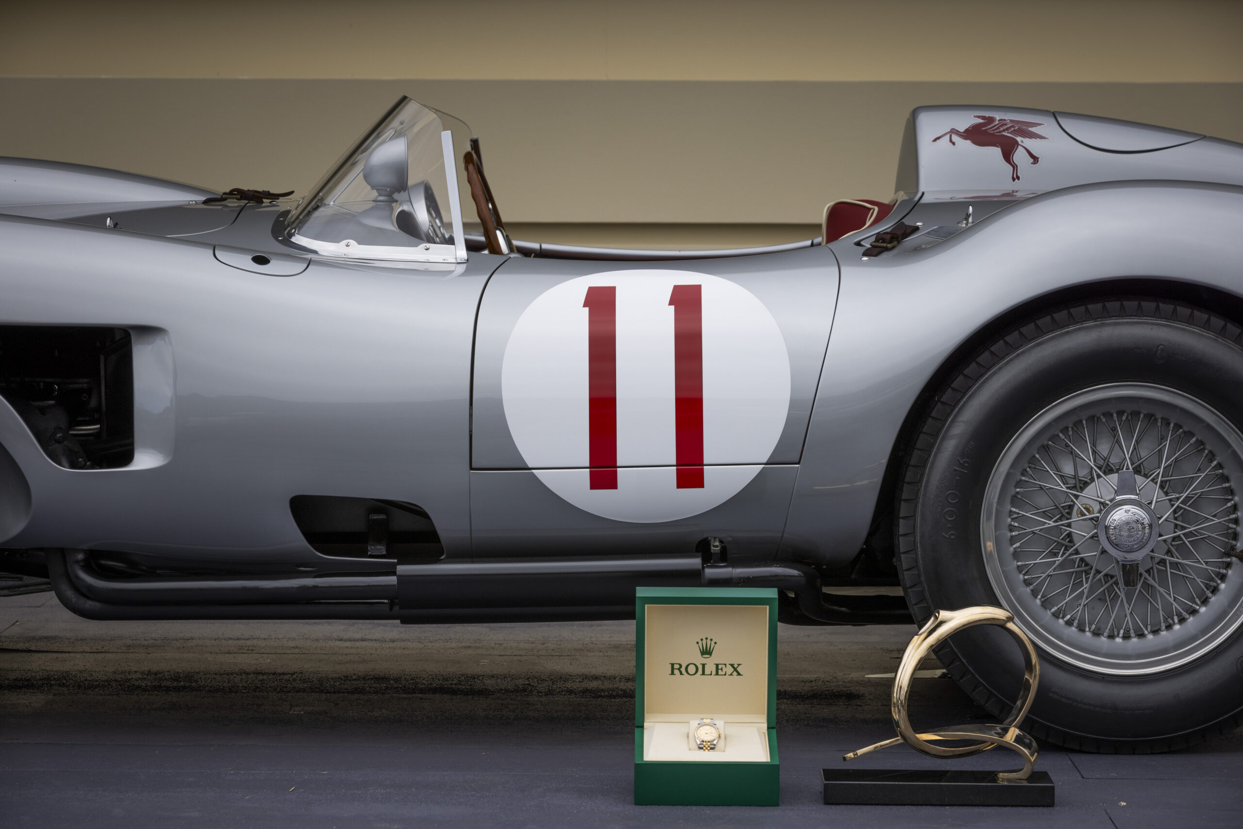 Winner of the Rolex Best in Show
Bruce Meyer
1957 Ferrari 625/250 Testarossa