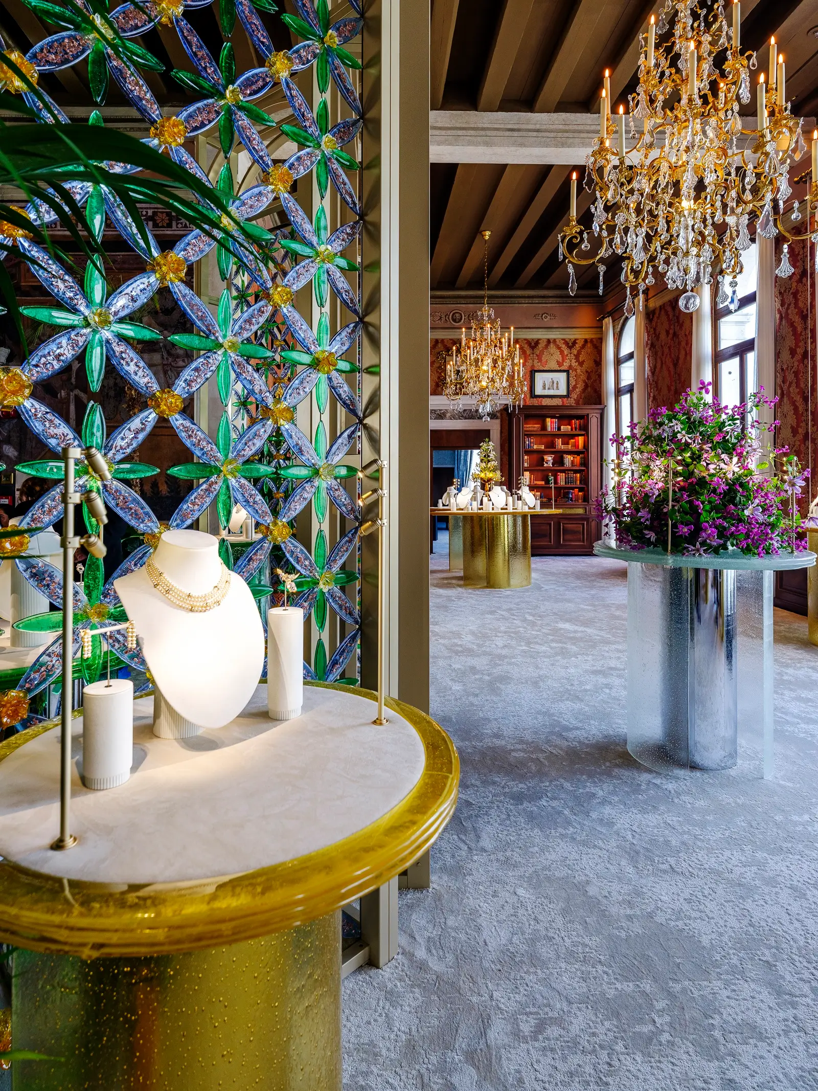 02 Tiffany Exhibition - Tiffany & Co. Brought Its Blue Book 2026 Collection to a Renaissance Palace in Venice