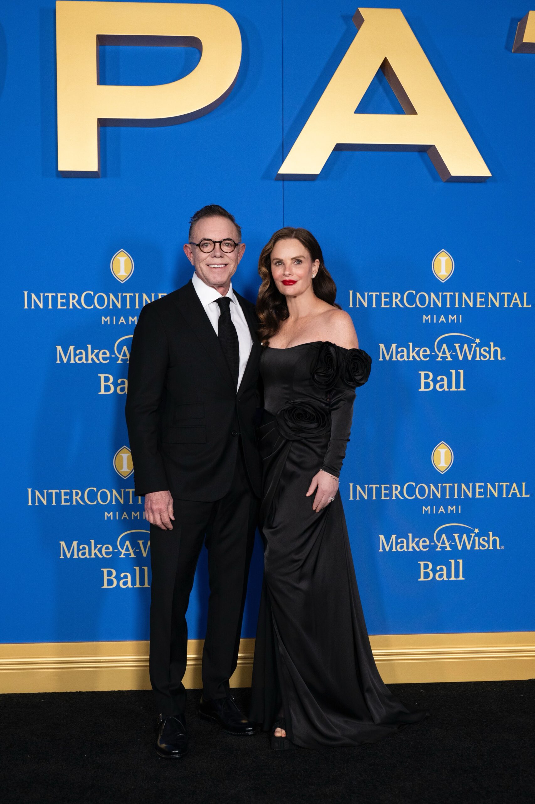 Shareef Malnik & Gabrielle Anwar