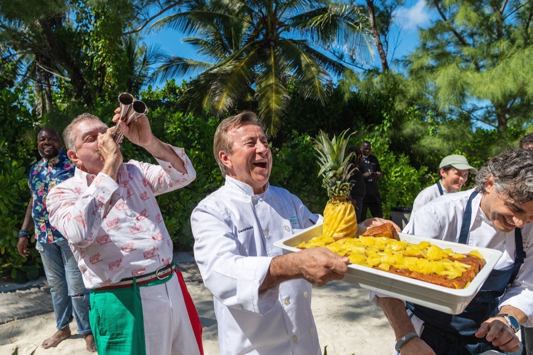 2 Daniel Boulud and Dario Cecchini - OneRepublic Is Headlining the Bahamas Culinary and Arts Festival at Baha Mar This October