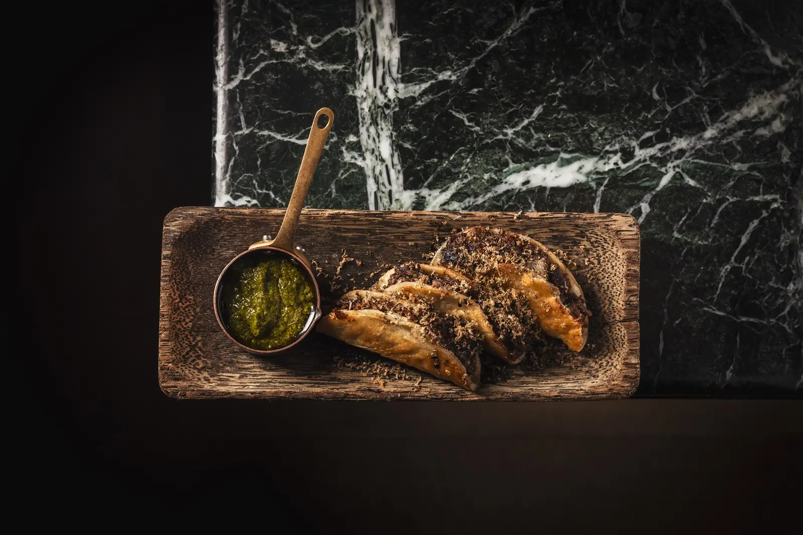 BeefBar Quesadilla PC AlexStaniloff - Beefbar New York Brings Monte Carlo Steakhouse Energy to Tribeca