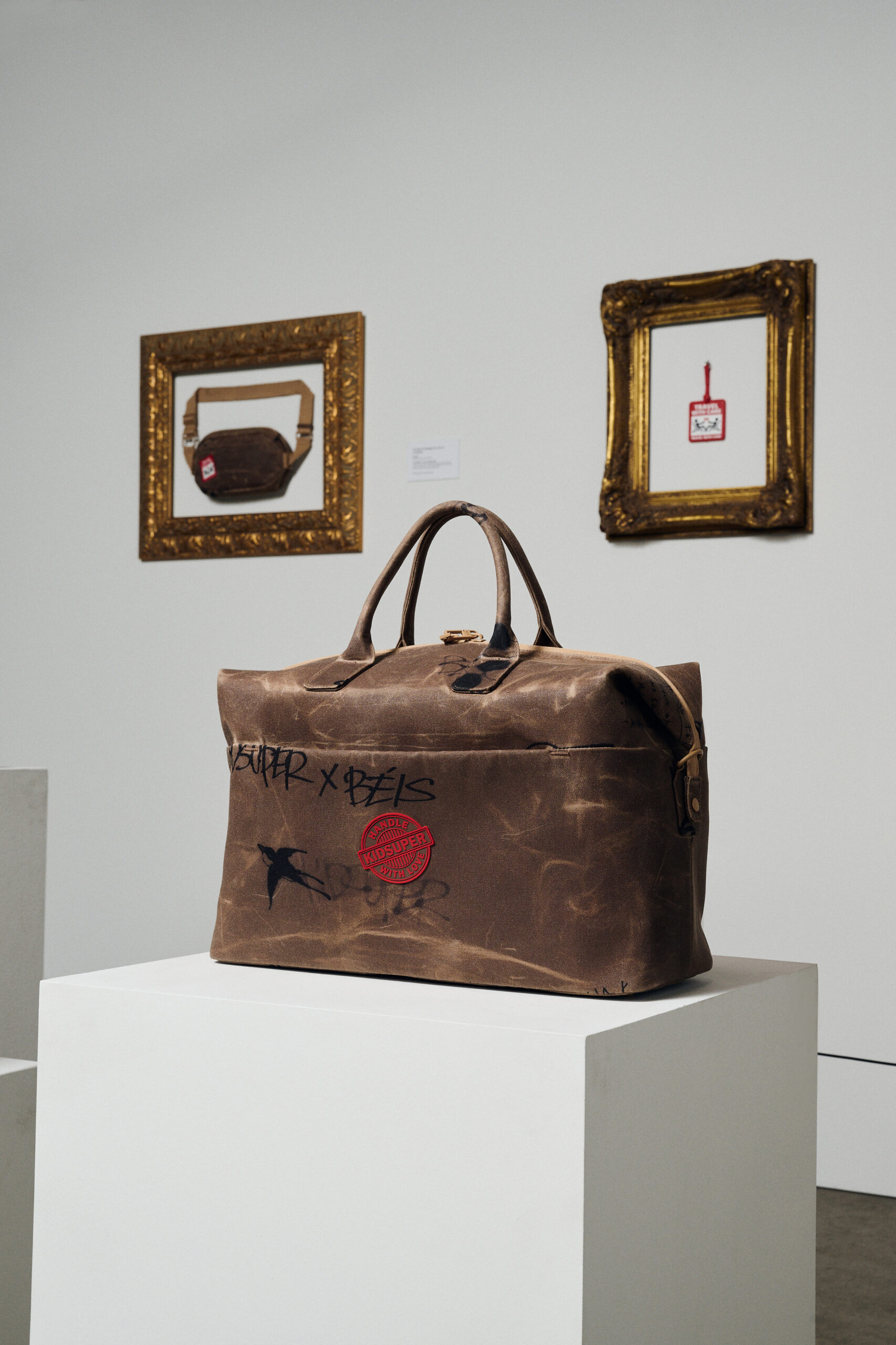 Beis x KidSuper Carryall Duffle4 - Luggage as Art: BÉIS Just Dropped Its Most Creative Collab Yet