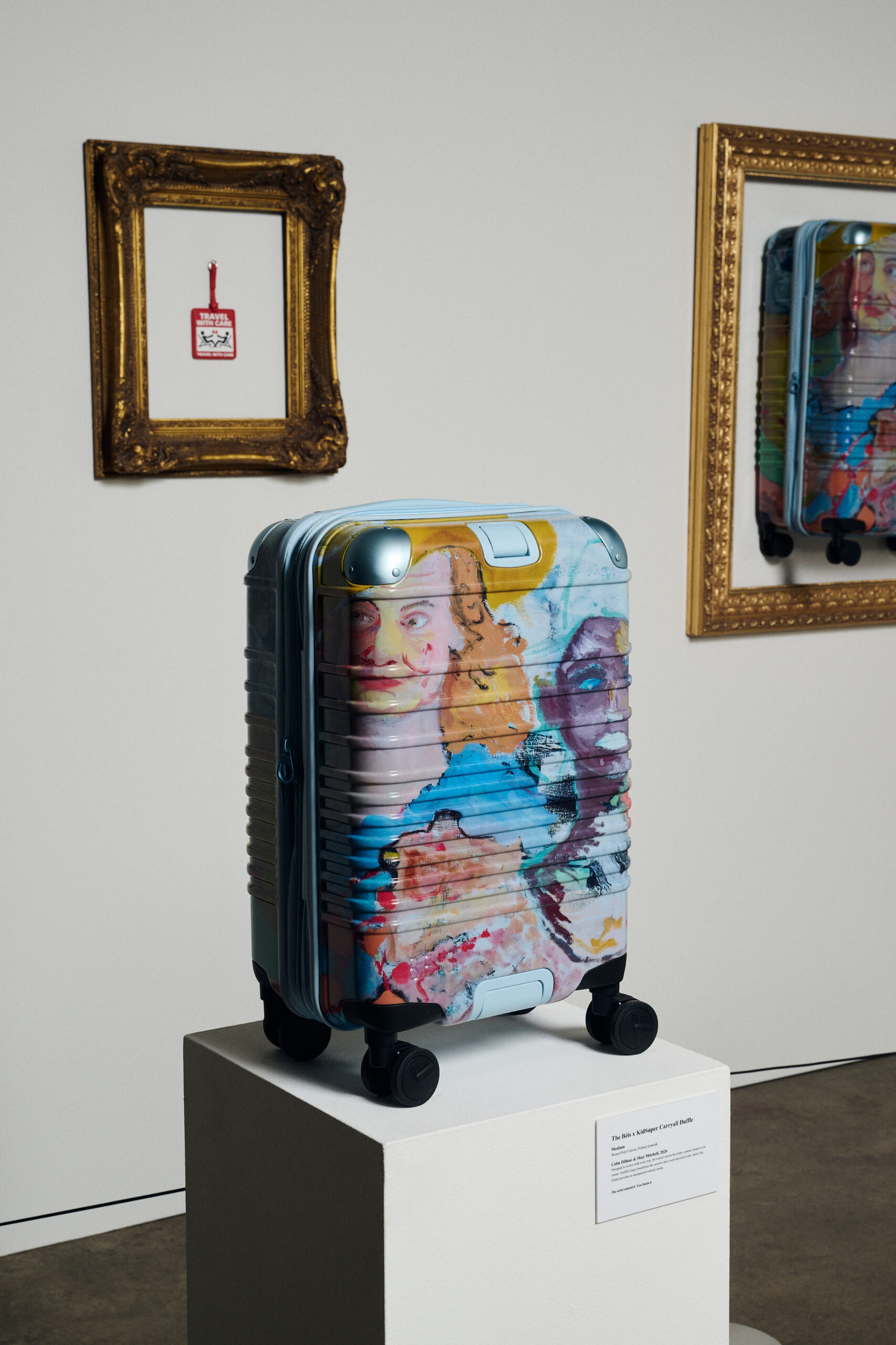Beis x KidSuper Hybrid Carry On Roller1 - Luggage as Art: BÉIS Just Dropped Its Most Creative Collab Yet