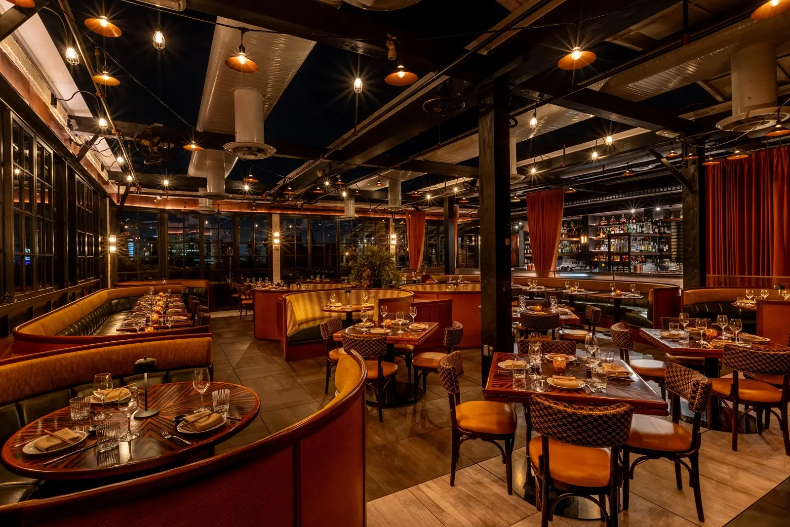 CATCH LA Main Dining Room - Catch LA Reimagines Its Rooftop Dining Experience for Fall