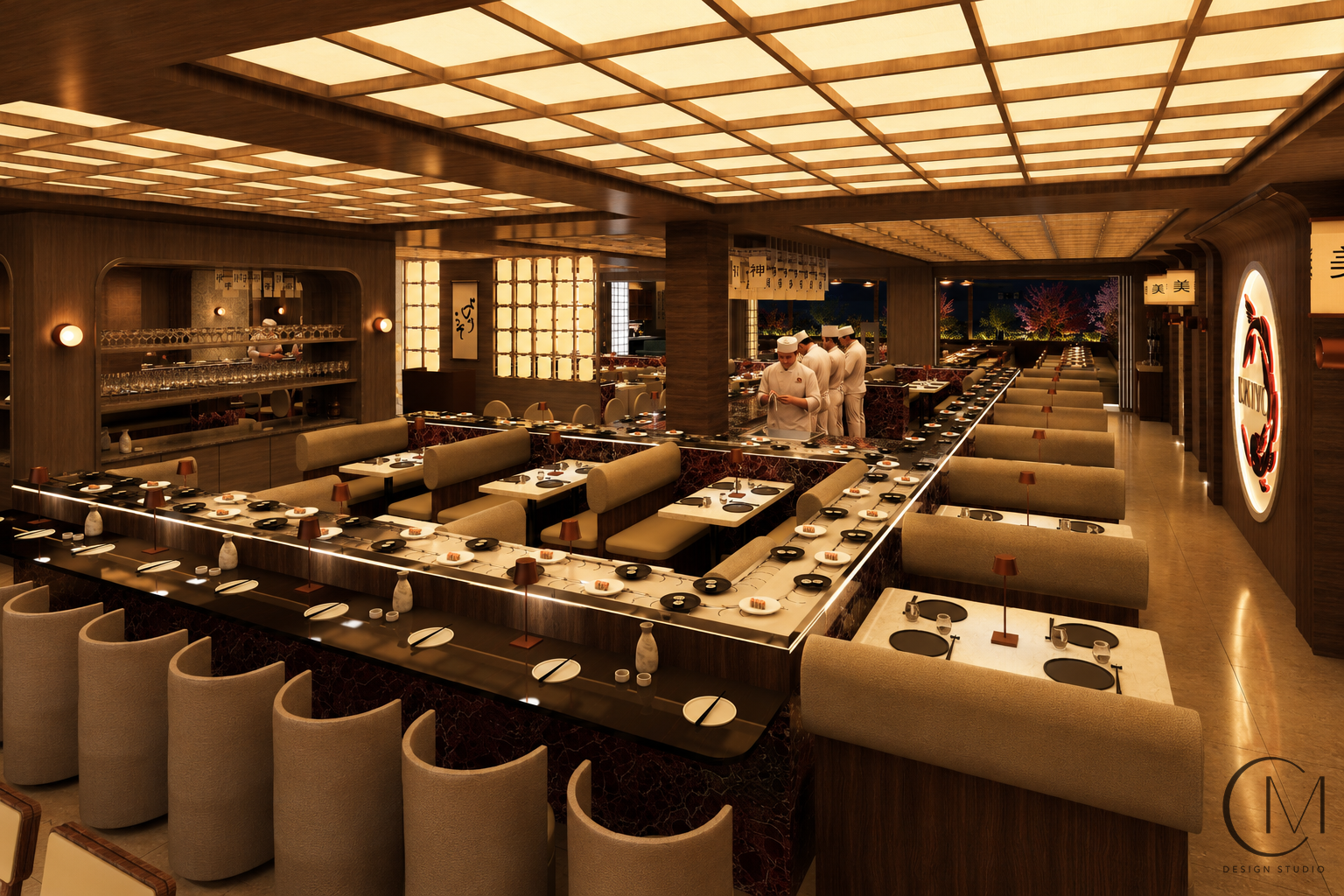 UKIYO Is Bringing Theatrical Kaiten Sushi to Miami Beach This Fall