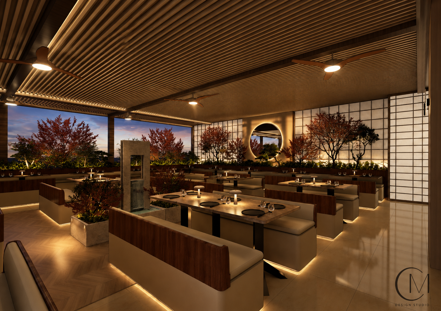 Dinner Garden Experience - UKIYO Is Bringing Theatrical Kaiten Sushi to Miami Beach This Fall