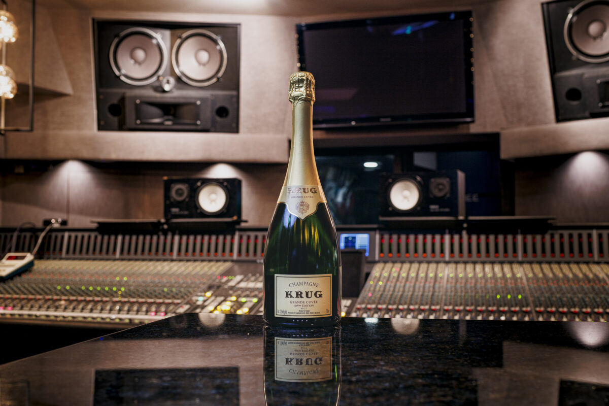 Krug & Larrabee Studios Are Turning Champagne Tasting Into a Live Original Song