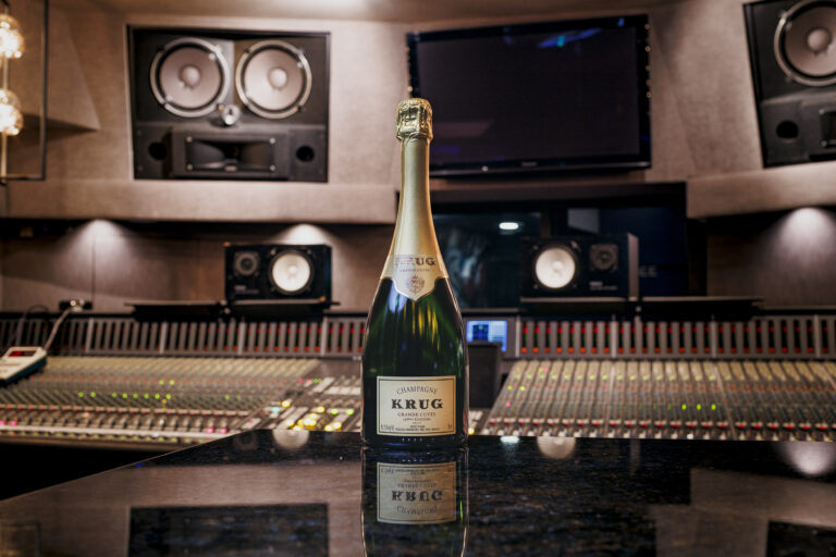 Krug & Larrabee Studios Are Turning Champagne Tasting Into a Live Original Song