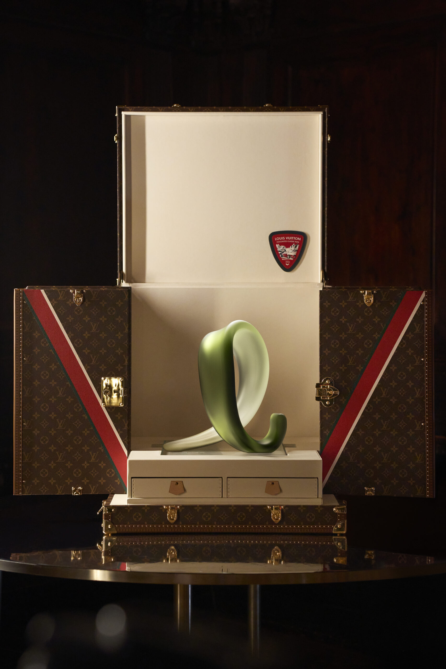 Louis Vuitton Is Racing 22 Vintage Cars From Venice to Monza & the Trophy Trunk Alone Is Worth the Trip
