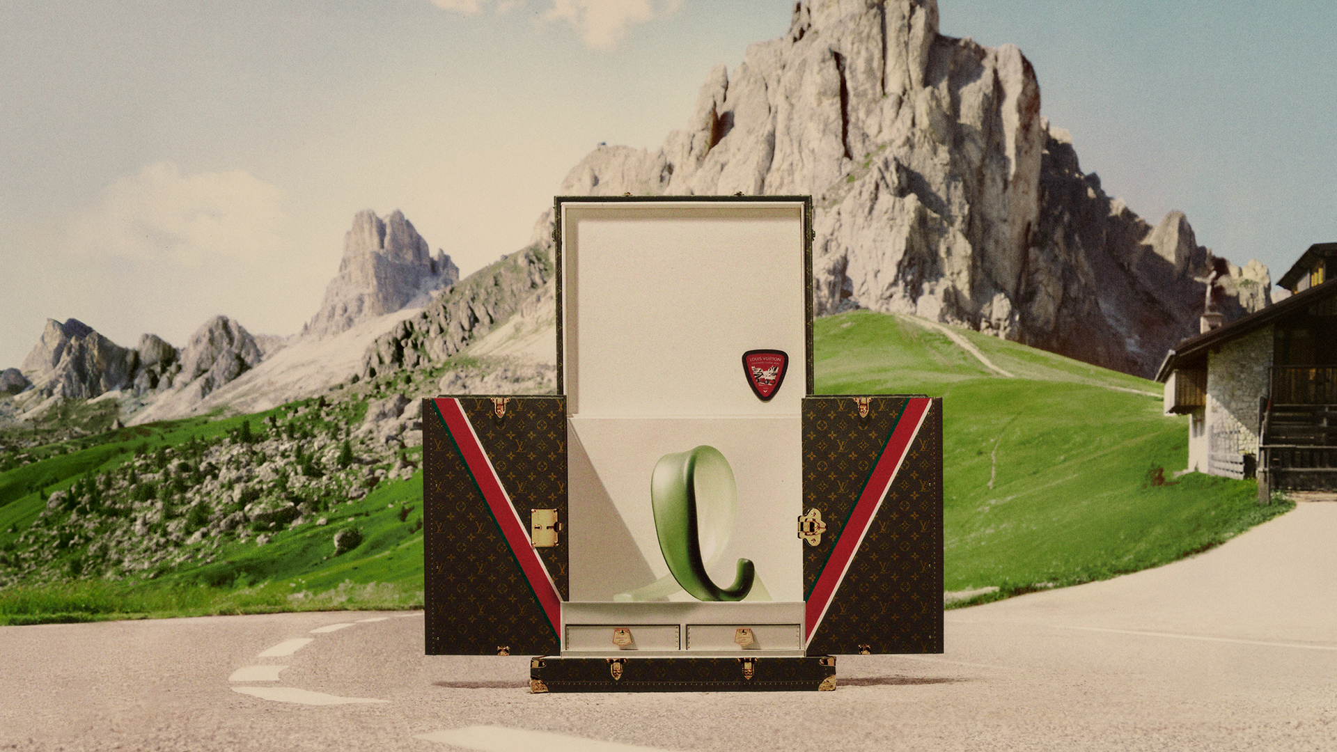 Louis Vuitton Is Racing 22 Vintage Cars From Venice to Monza & the Trophy Trunk Alone Is Worth the Trip