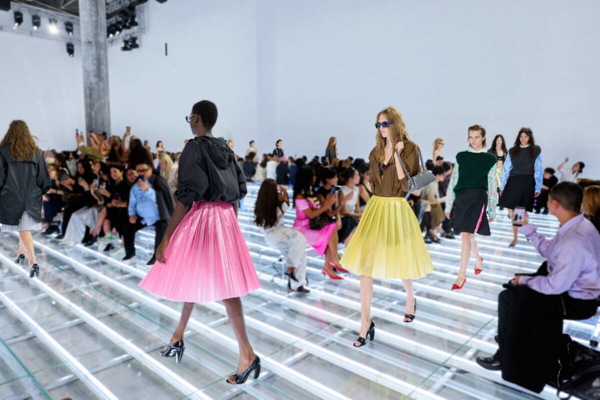 Prada’s New Collection is Built Entirely Around a Single Garment: The Skirt