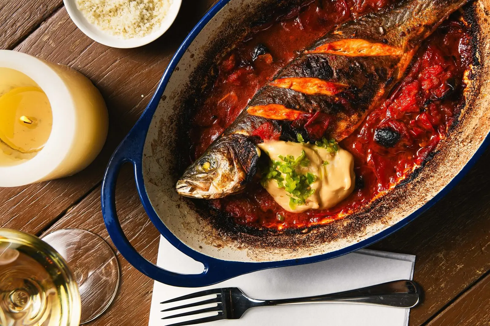 Roasted Branzino - Malka West Palm Beach Brings the Soul of Tel Aviv to Sunday Brunch
