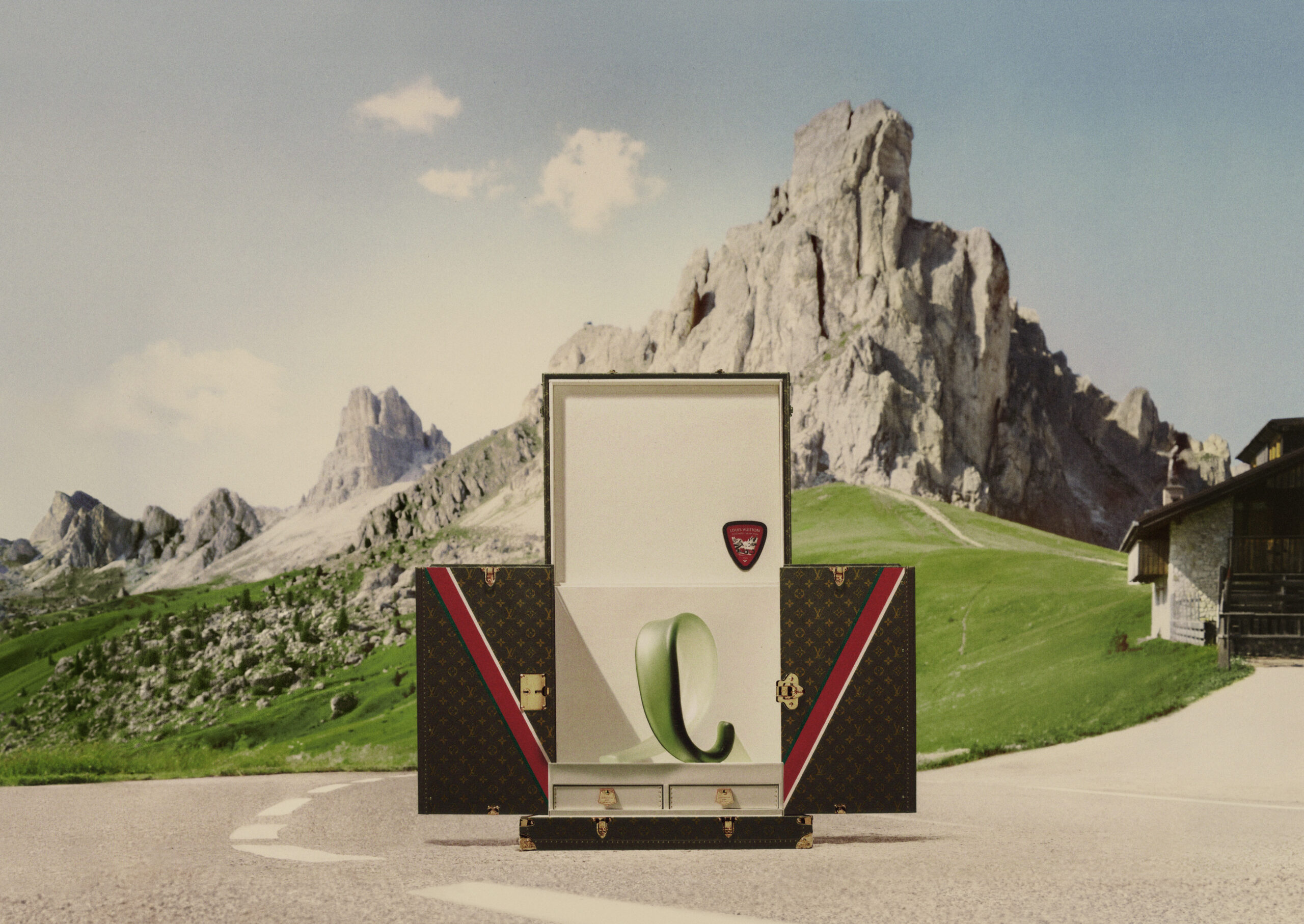TROPHY TRUNK 1 - Louis Vuitton Is Racing 22 Vintage Cars From Venice to Monza & the Trophy Trunk Alone Is Worth the Trip