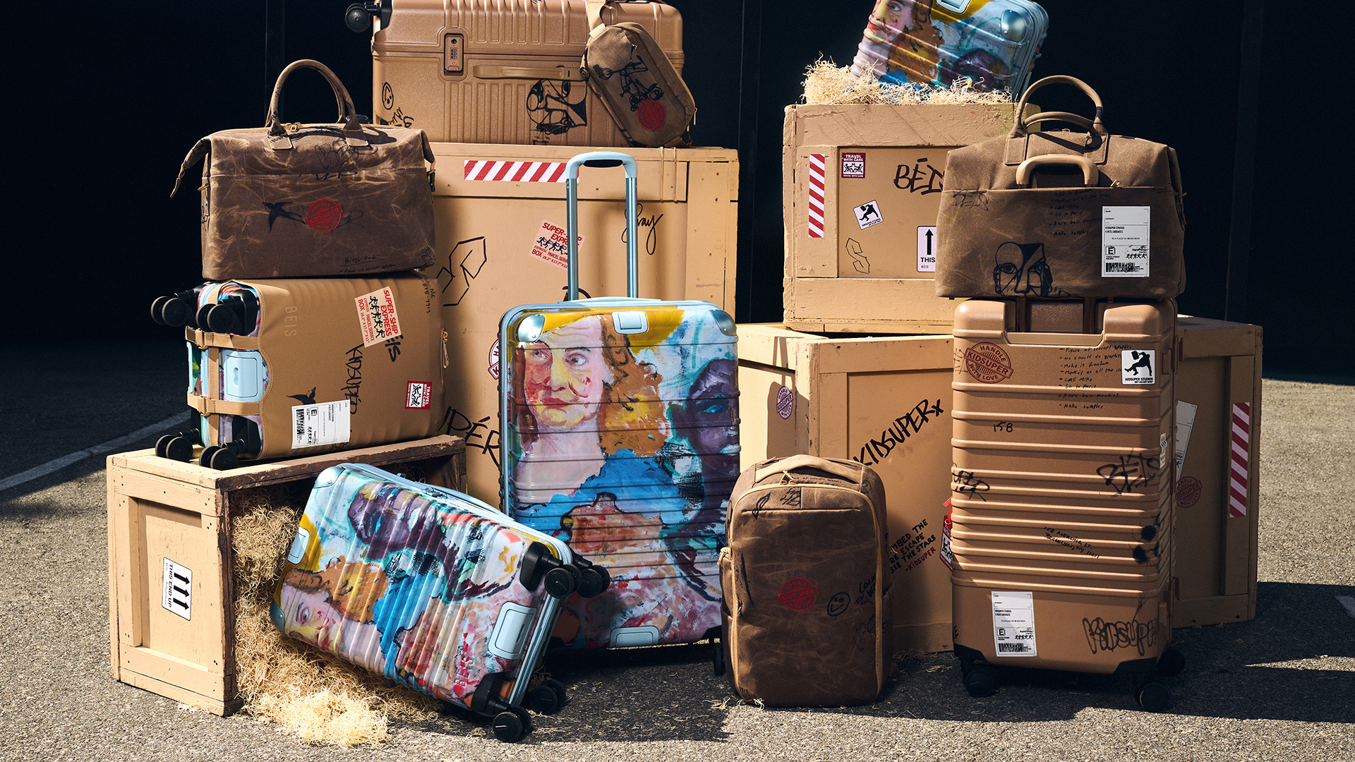 Luggage as Art: BÉIS Just Dropped Its Most Creative Collab Yet
