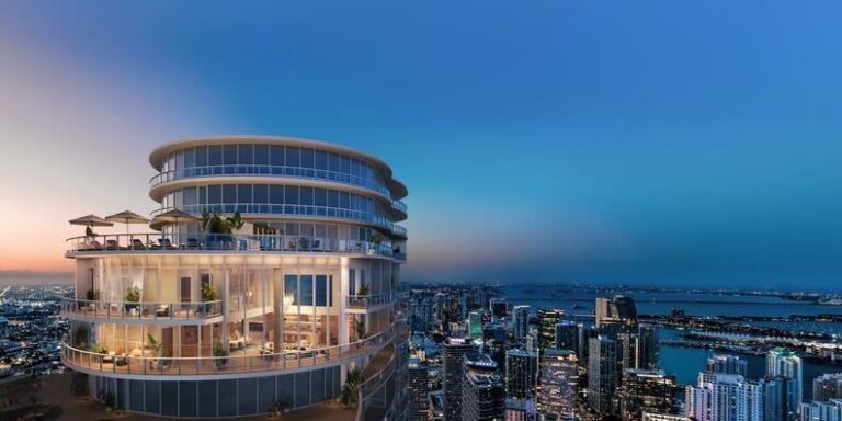 Cipriani Residences Miami Unveils The 1931 Collection: Two Crown-Jewel Penthouses Priced at $33 Million and $19.8 Million