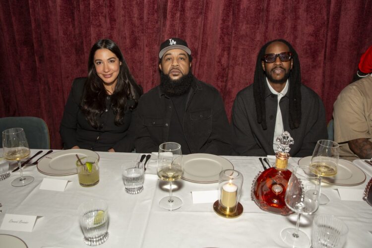 Layla Jahrami Notarfrancesco and 2 Chainz at dinner at Verde New York