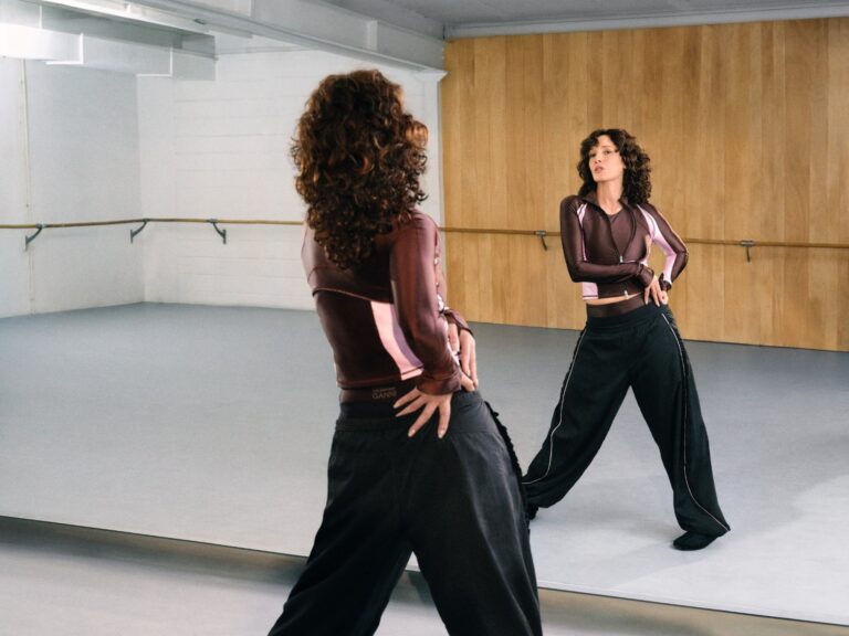 Flashdance Is Back: Jennifer Beals Stars as GANNI x lululemon Bring Leg Warmers and Leopard to Your Pilates Class