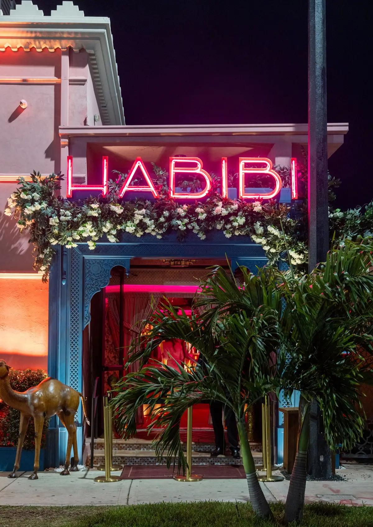 Habibi Entrance - Habibi Miami Celebrates Second Anniversary With a Marrakech Souk