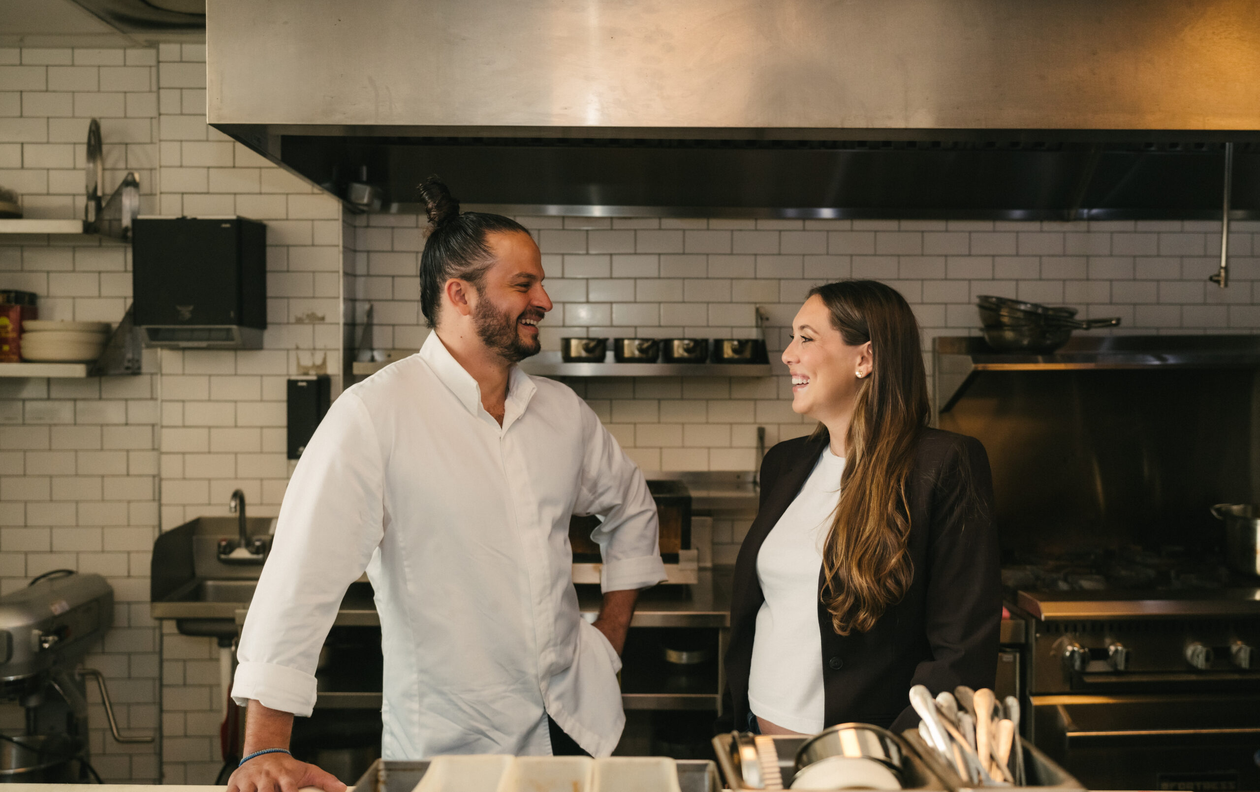 Sebastian Vargas and Danielle Axman