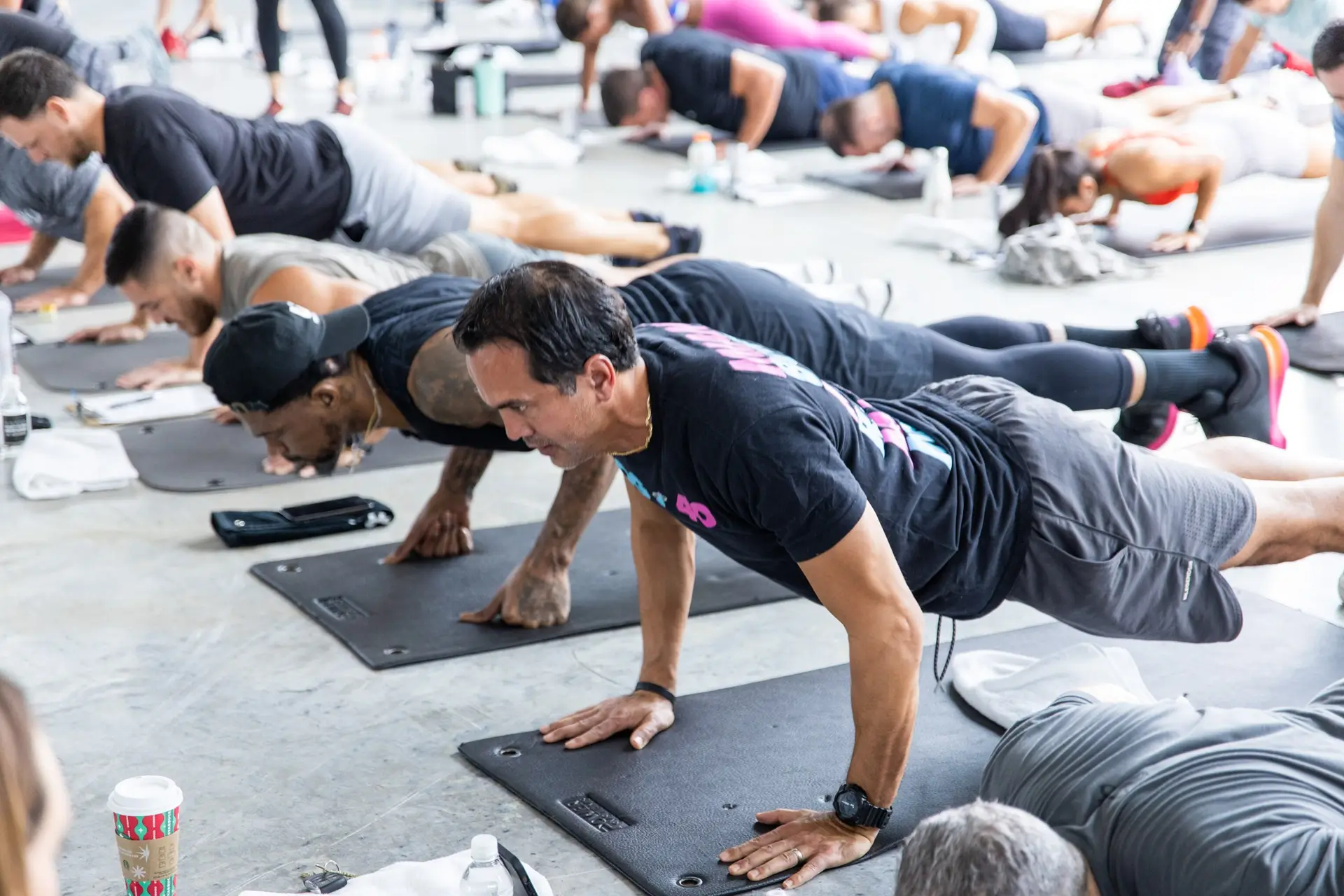 Udonis Haslem Erik Spoelstra - Anatomy Fitness Announces Push Up Challenge With Bam Adebayo and Udonis Haslem