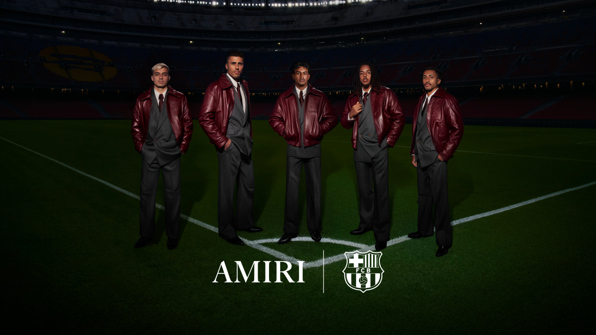 AMIRI Unveils Season Two of Its FC Barcelona Formalwear
