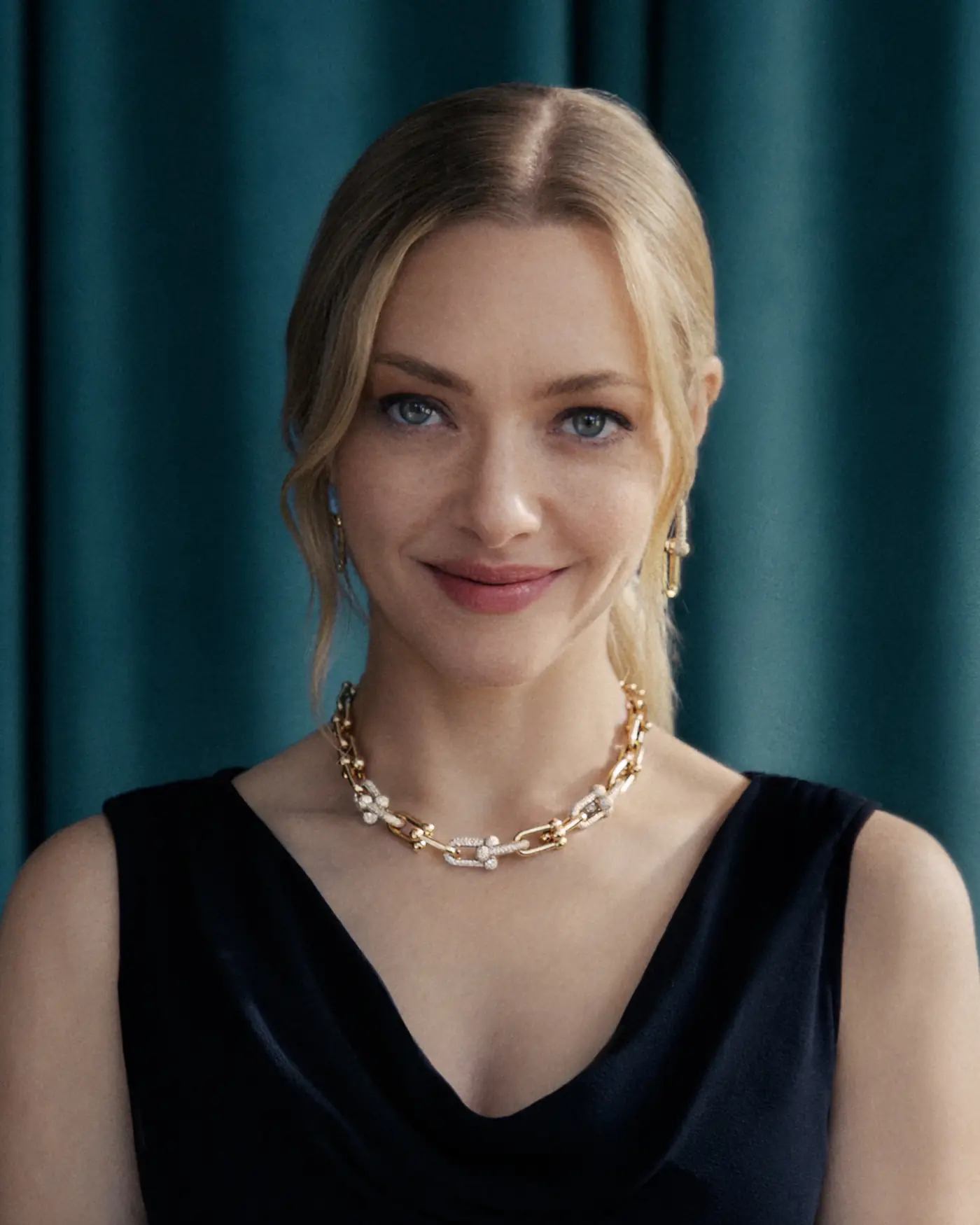 Amanda Seyfried, Tiffany & Co. House ambassador, in HardWear for the 2026 holiday film You & Me