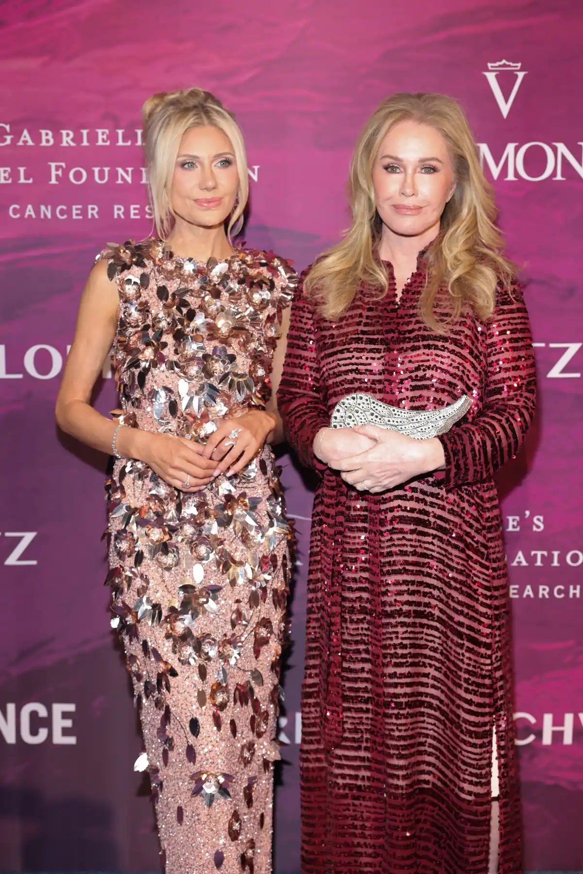 Nicola Verses and Kathy Hilton at the 2026 Angel Ball at Cipriani Wall Street