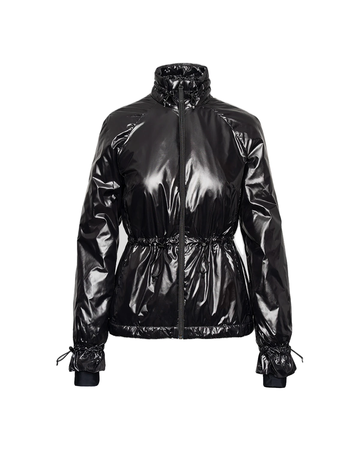 Aztech Mountain ThinDown Insulator Jacket in glossy Space Black on a white background, one of the best luxury winter coats 2026