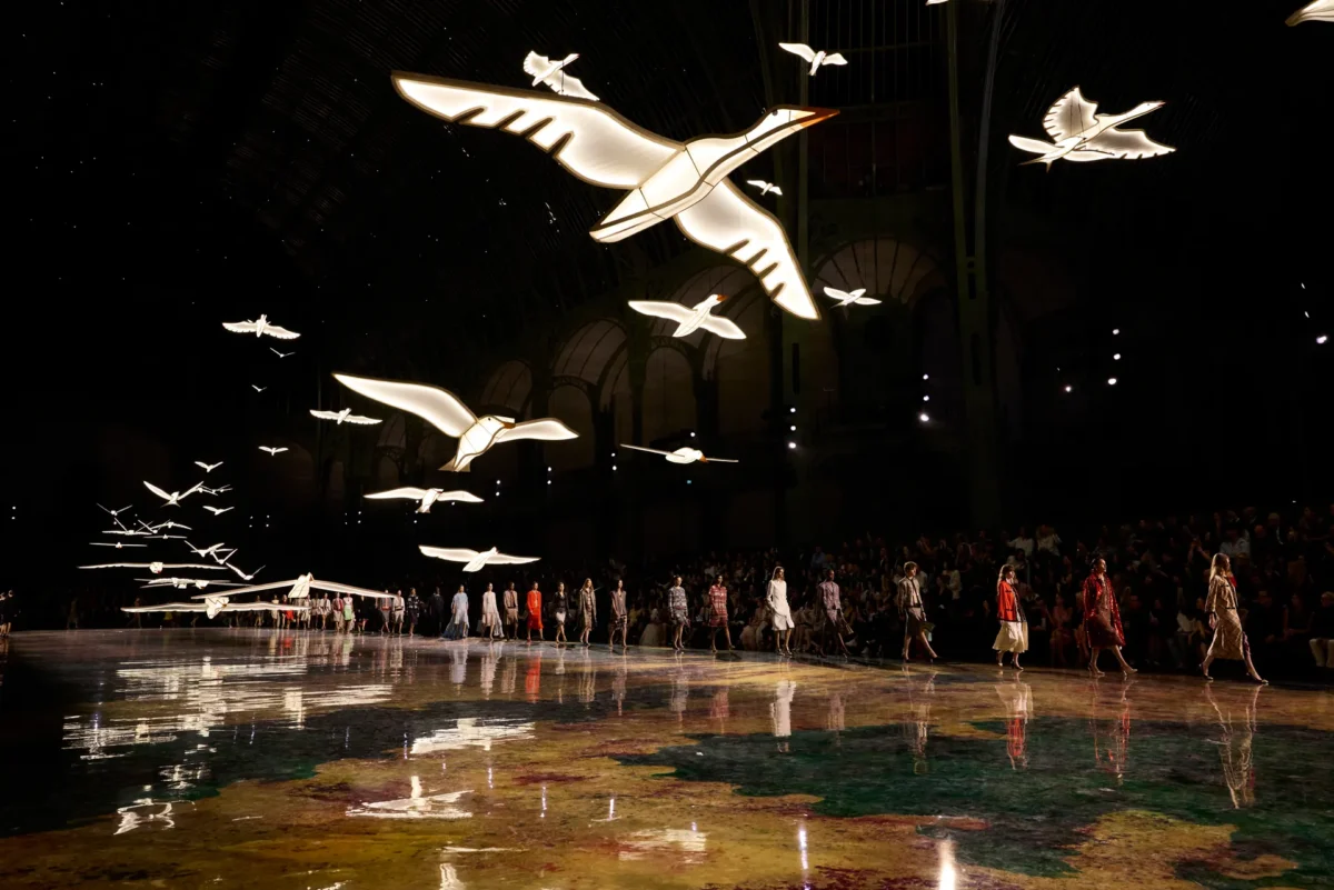 Matthieu Blazy Takes Flight at the Grand Palais