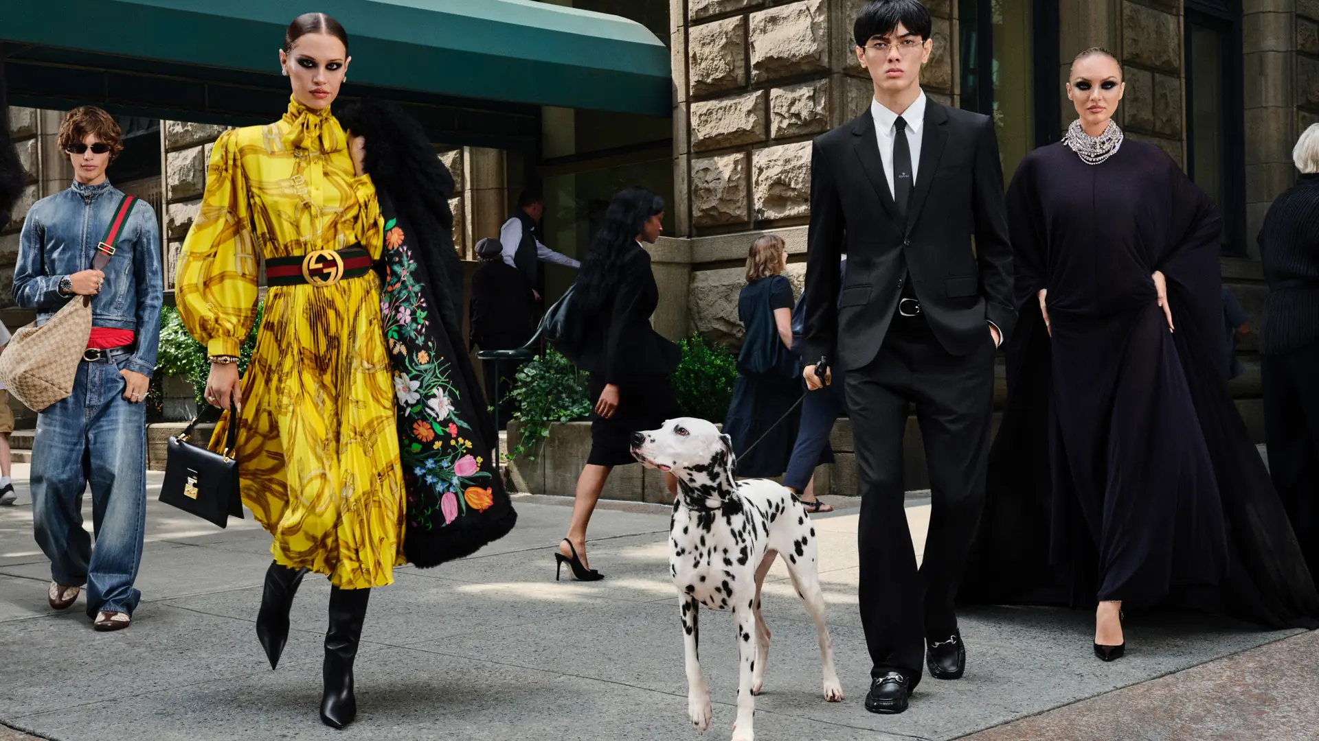 Gucci’s New GucciCore Campaign Turns the Streets of New York Into a Runway