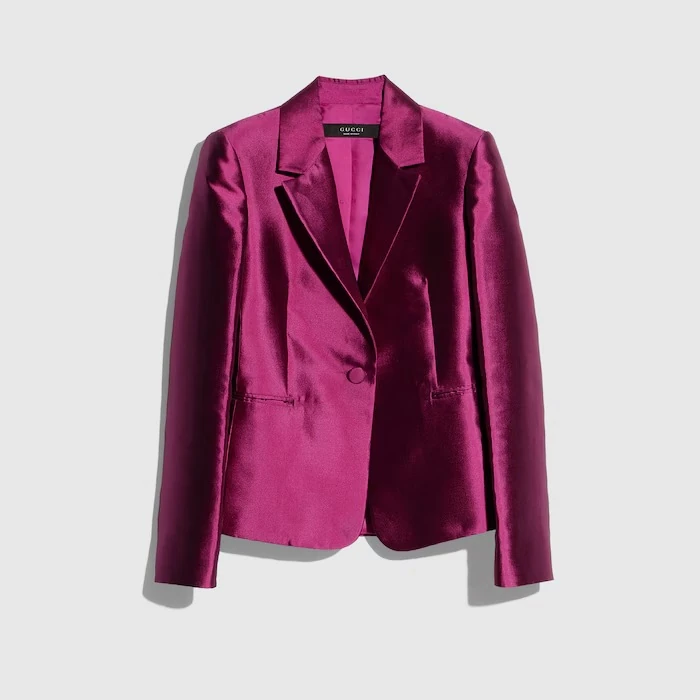 GucciCore mikado silk jacket by Gucci