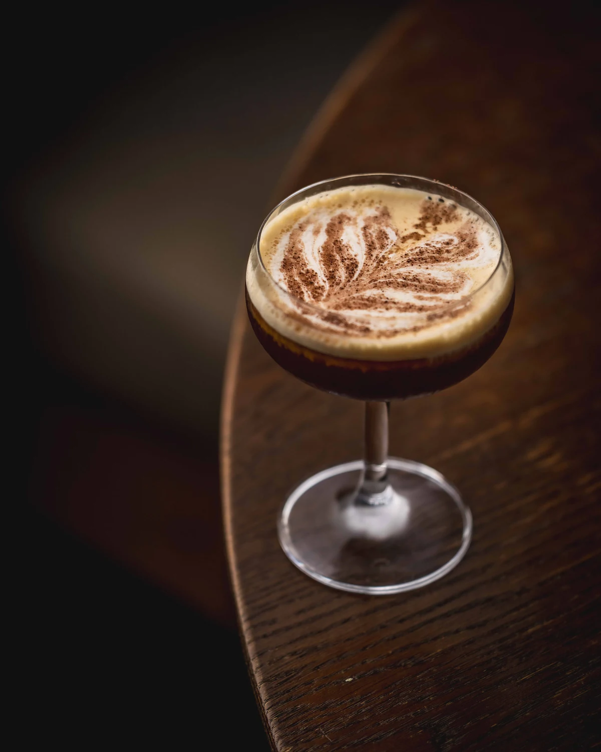 Espresso martini at Guest House, the restaurant group behind Guest House Aspen