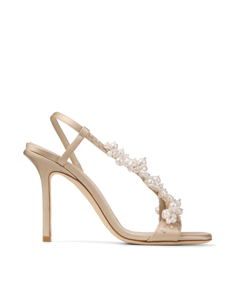 Jimmy Choo Pearls of Wisdom Irina 100 Sandal
