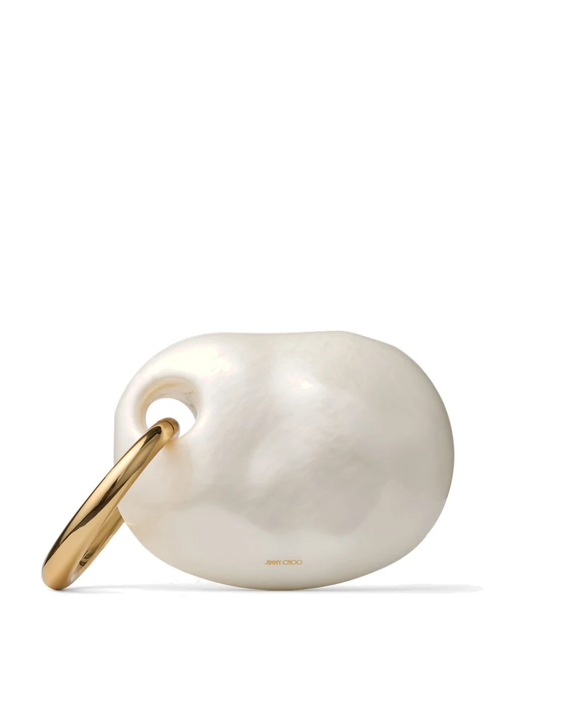 Jimmy Choo Pearls of Wisdom Oyster Minaudière