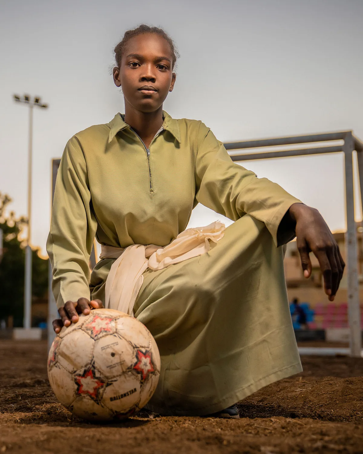 Louis Vuitton for UNICEF: campaign image with a Monogram ball