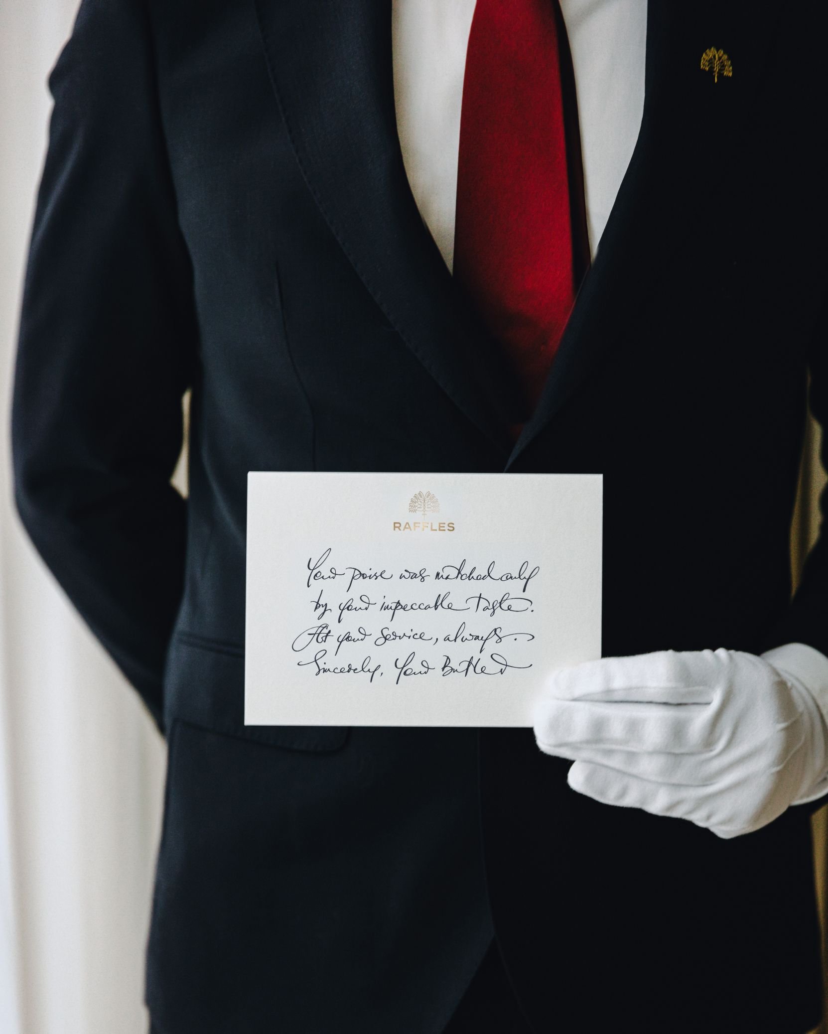 A Raffles butler