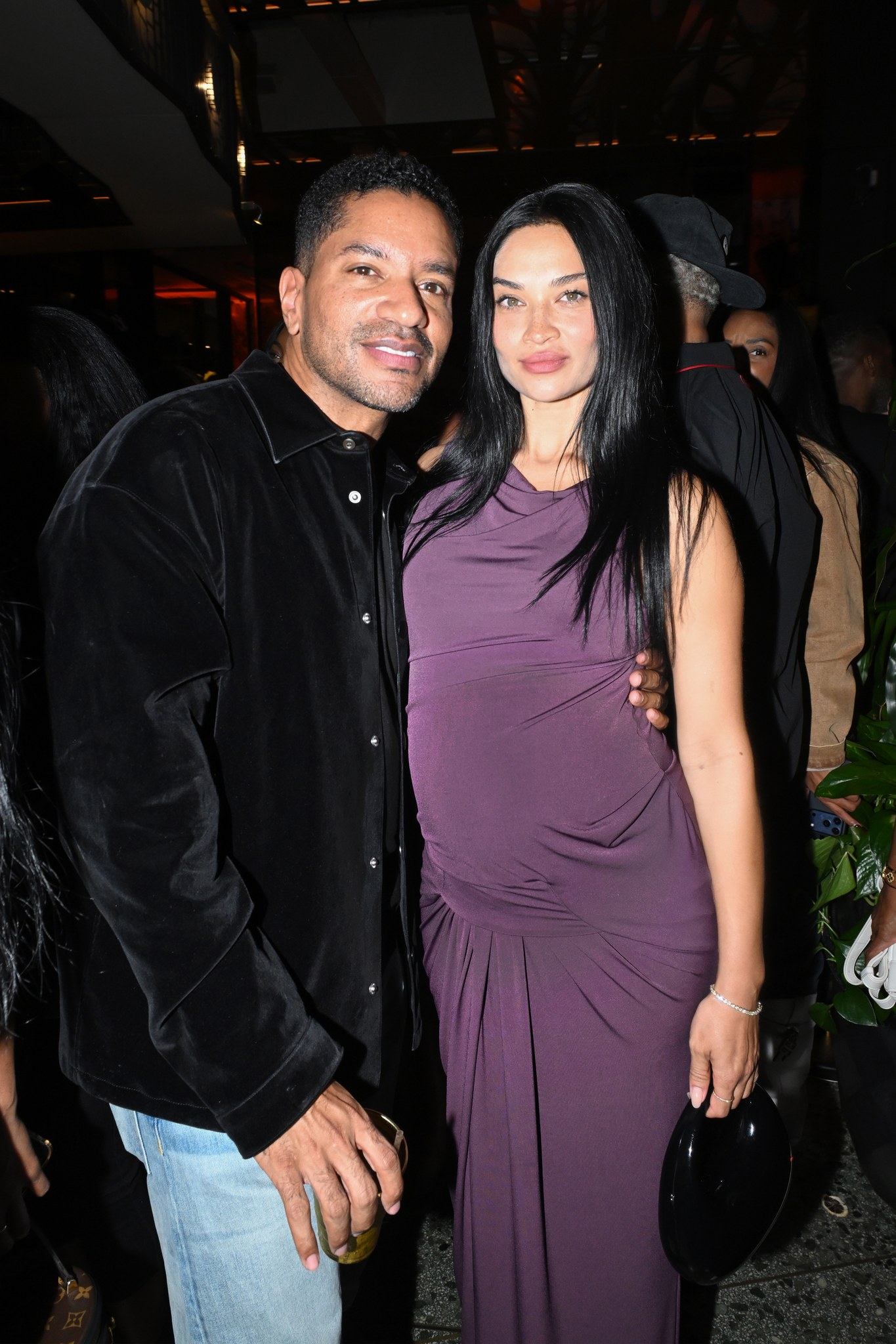 Ryan Press and Shanina Shaik at the JAY-Z 30 x D’USSÉ afterparty in Beverly Hills