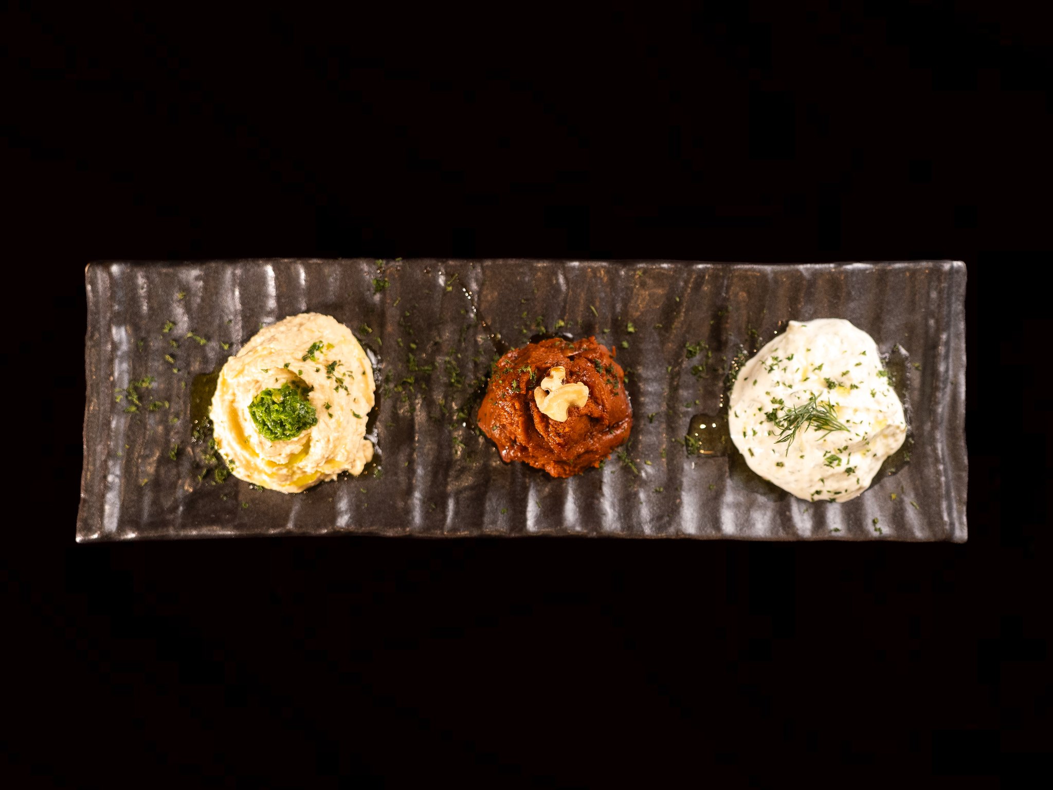 Mezes at Topkapi Restaurant inside Hürrem Hammam