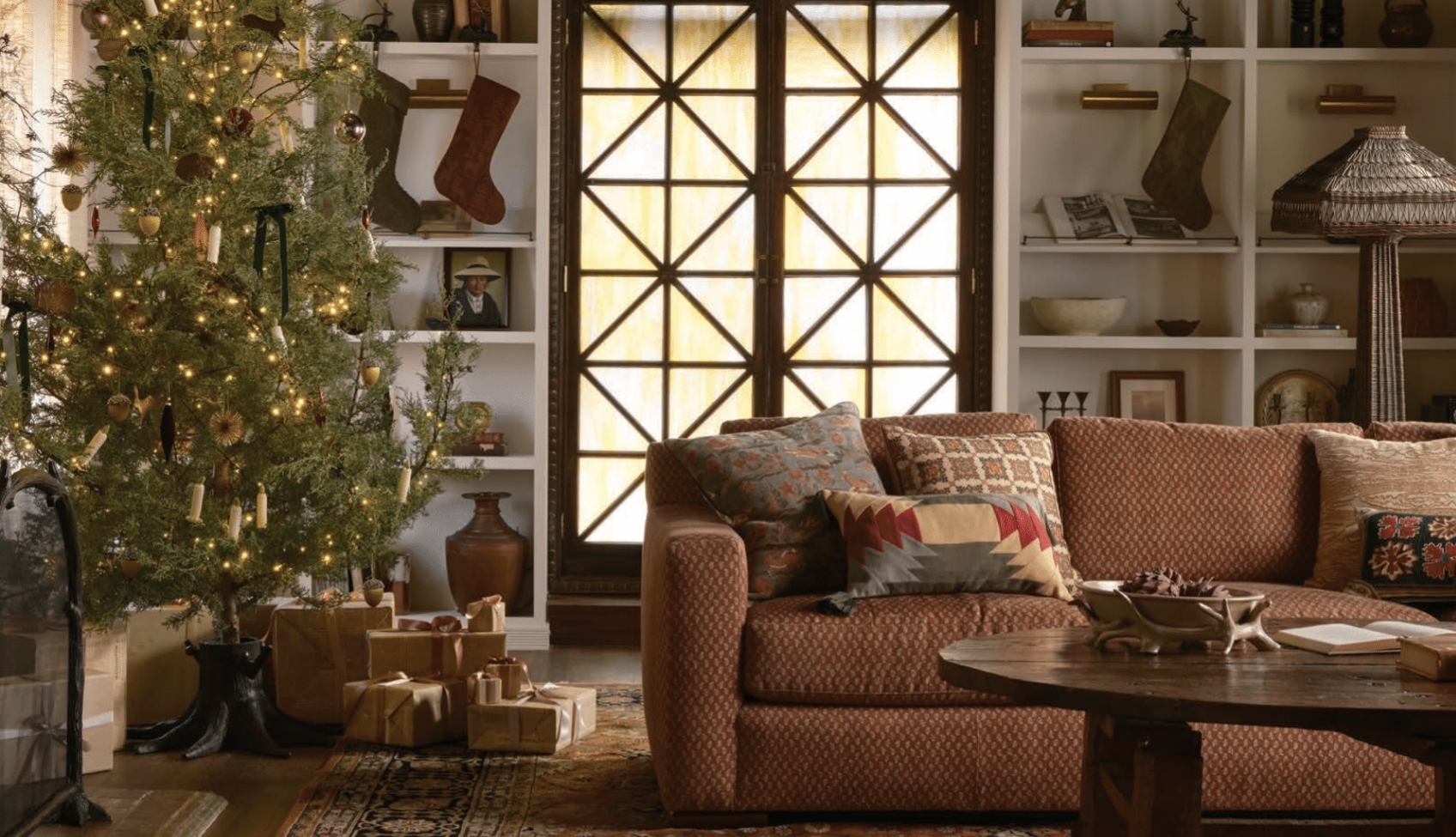 tree collar - A Very Lone Fox Holiday: Drew Scott Brings Vintage Charm to West Elm