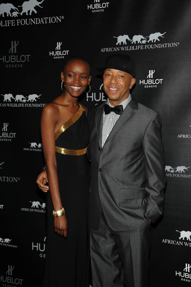 Flaviana Matata and Russell Simmons