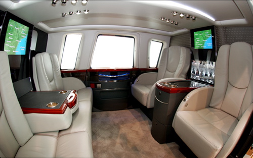Sikorsky Luxury Helicopters Interior